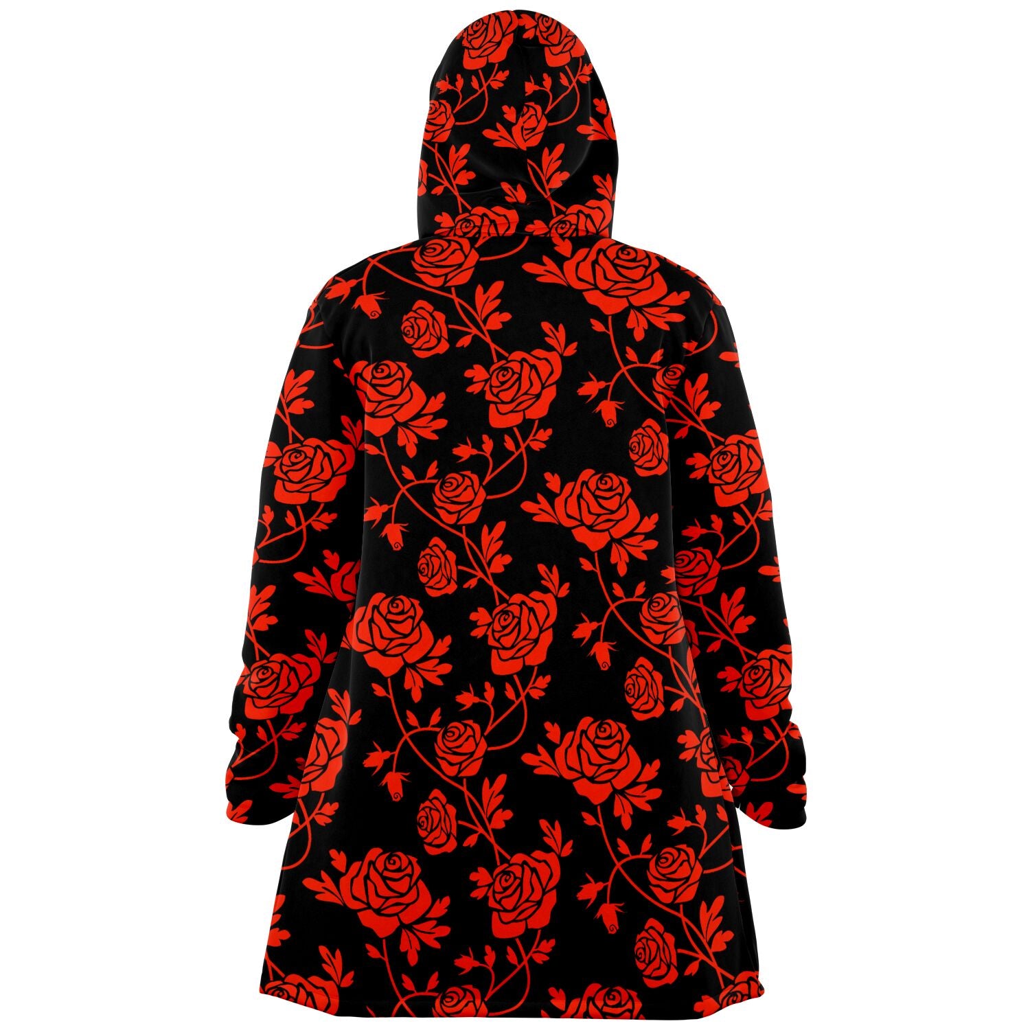 Crimson Rose Microfleece Cloak