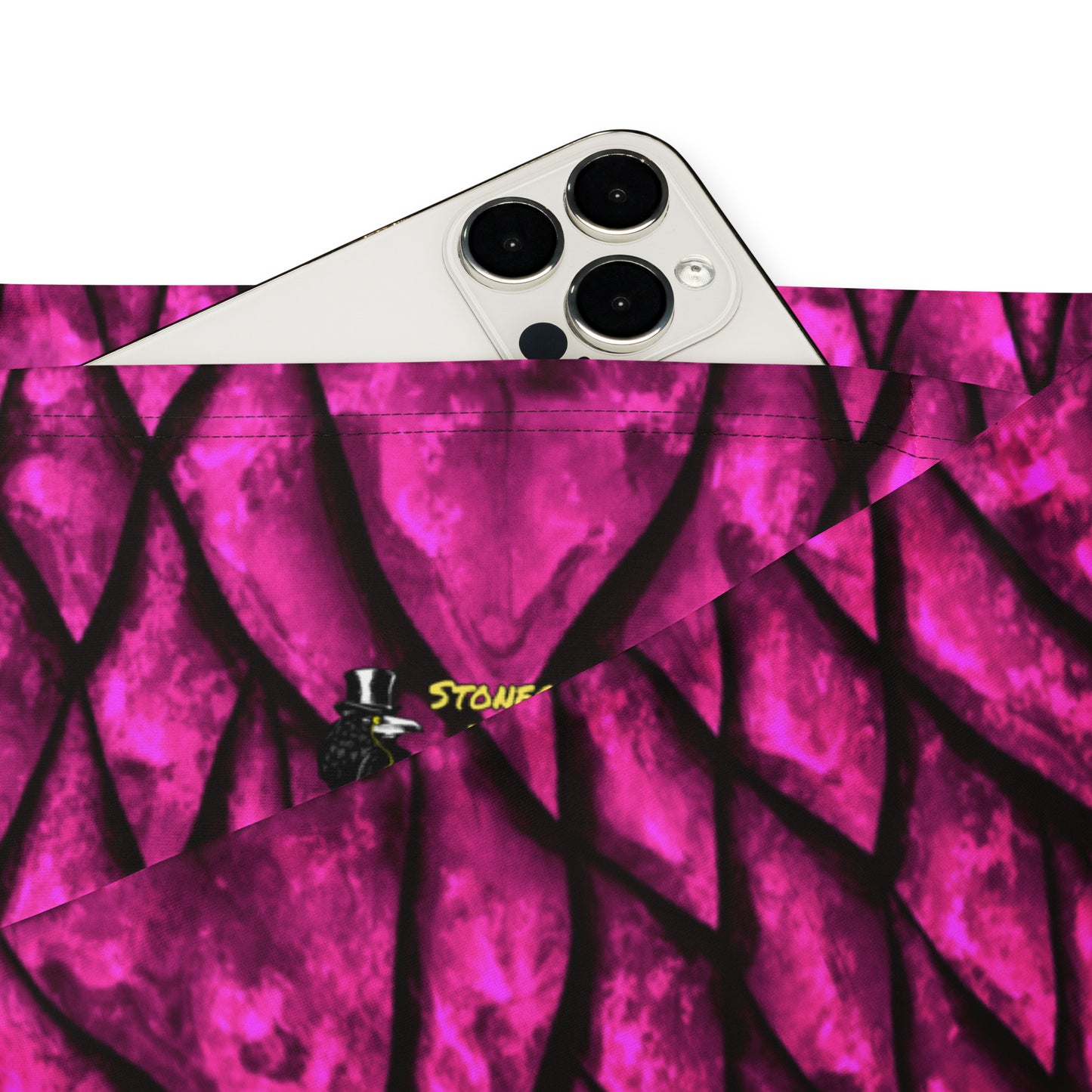 Tourmaline Dragon Scale Flare Leggings