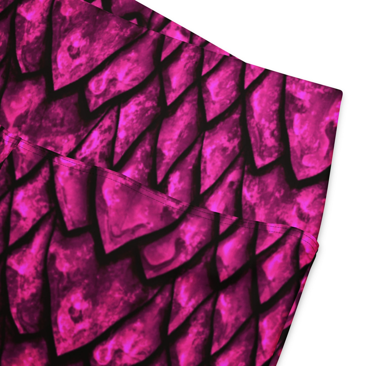 Tourmaline Dragon Scale Flare Leggings