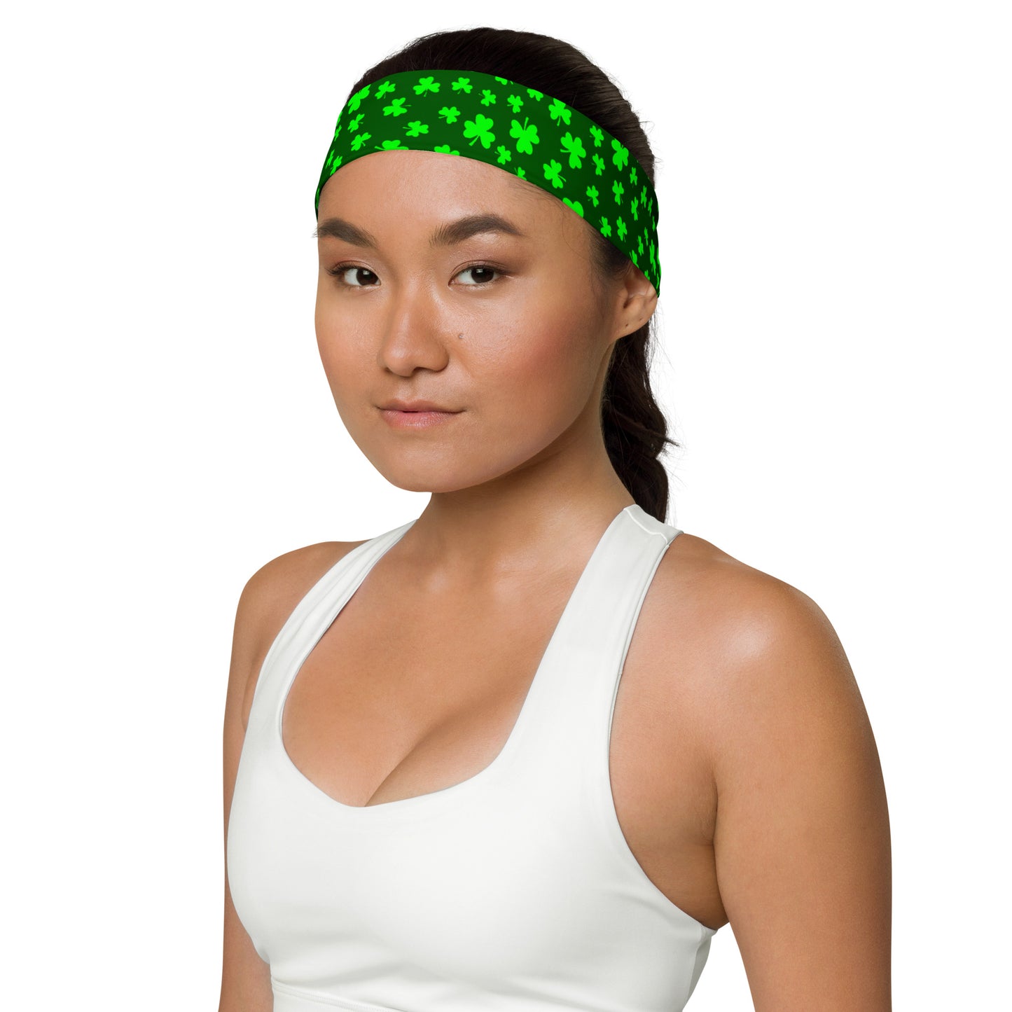 Shamrocks Print Headband