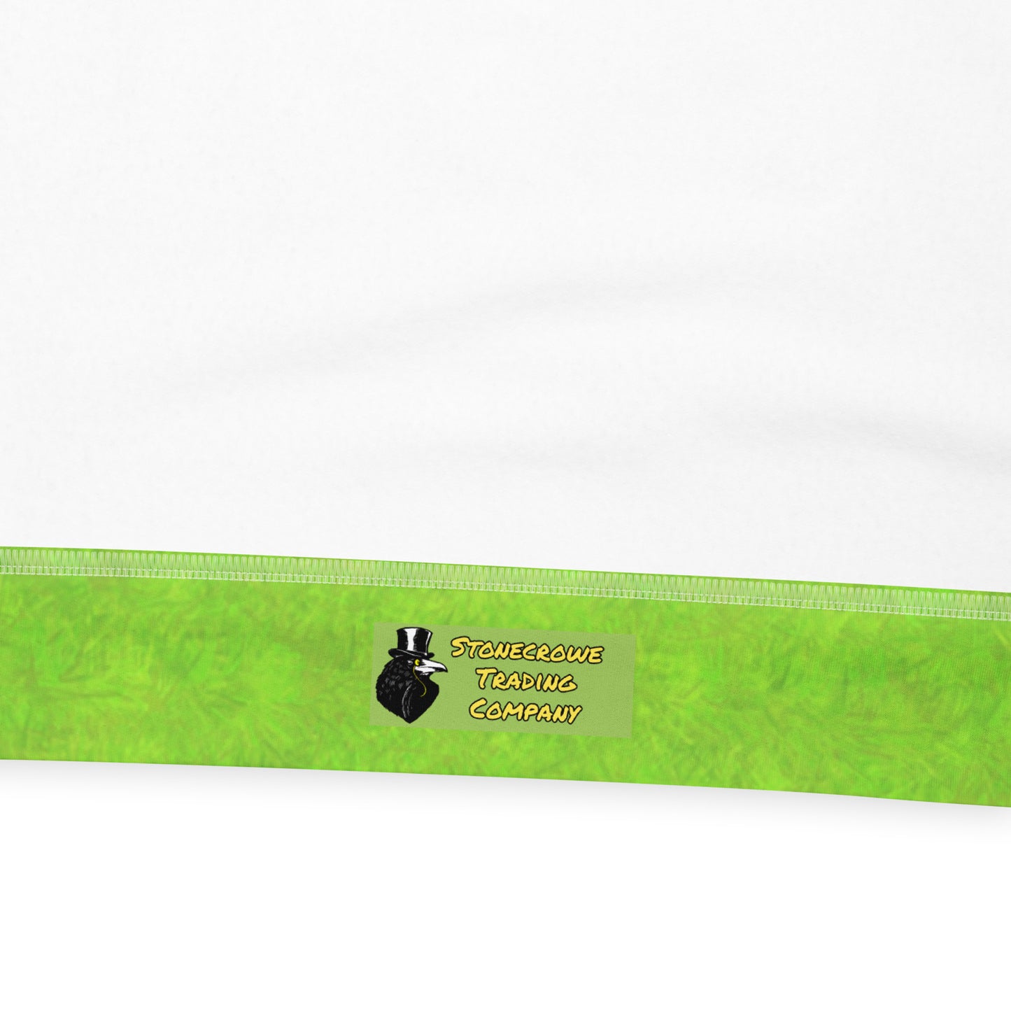 Green Fur Print Unisex Sweatshirt