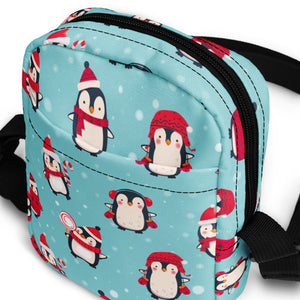 Cute Penguins Utility Crossbody Bag