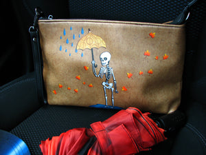 Autumn Skeleton Crossbody Bag