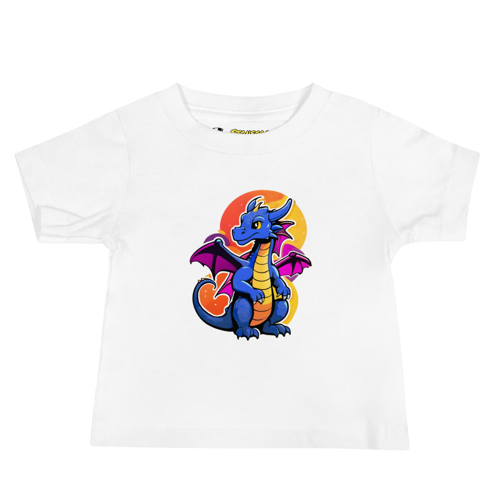 Cute Dragon Baby Jersey Short Sleeve Tee