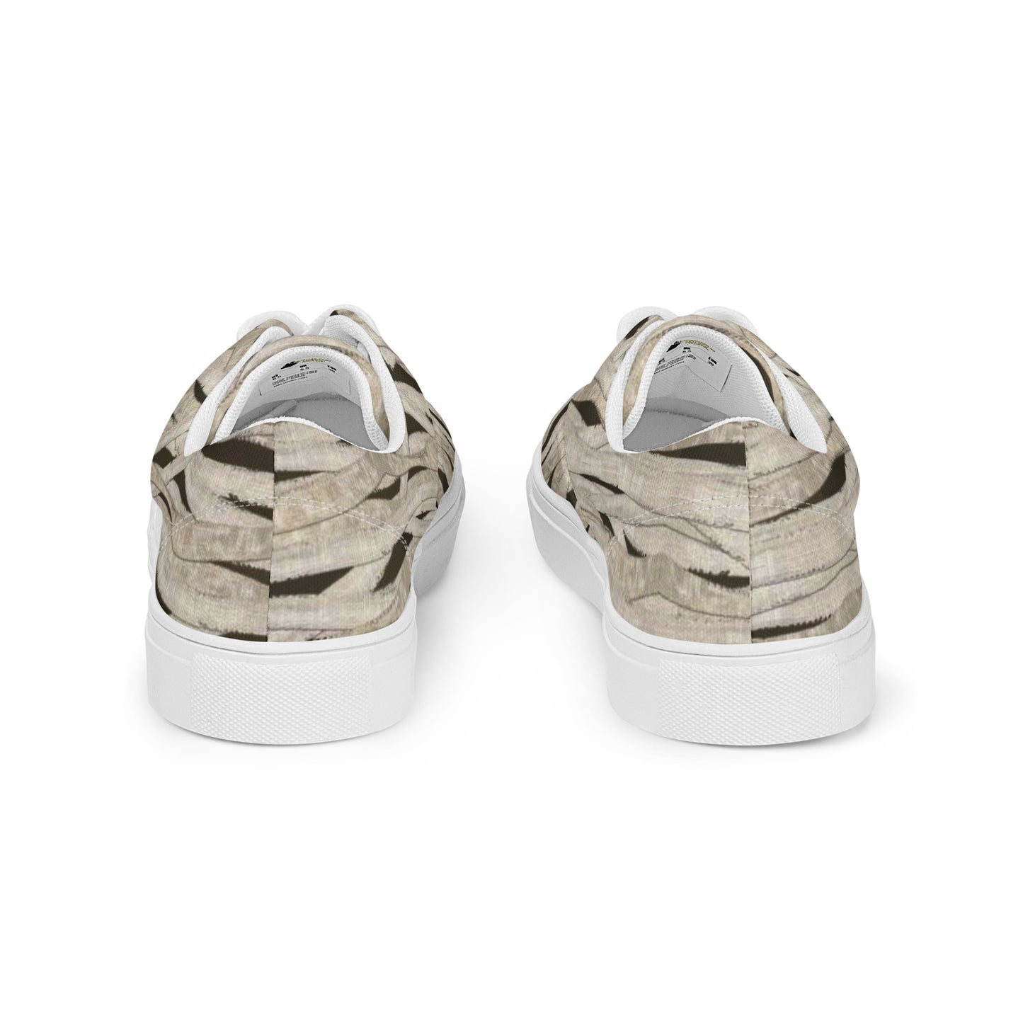 Mummy Wraps Men’s Lace-up Canvas Shoes