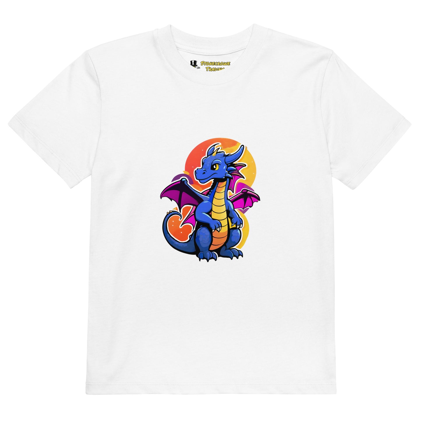 Cute Dragon Organic Cotton Kids' T-shirt