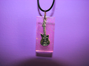 Rockstar Resin and Charm Necklace