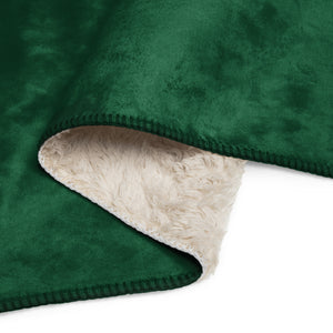 Hoppy Christmas Sherpa Blanket