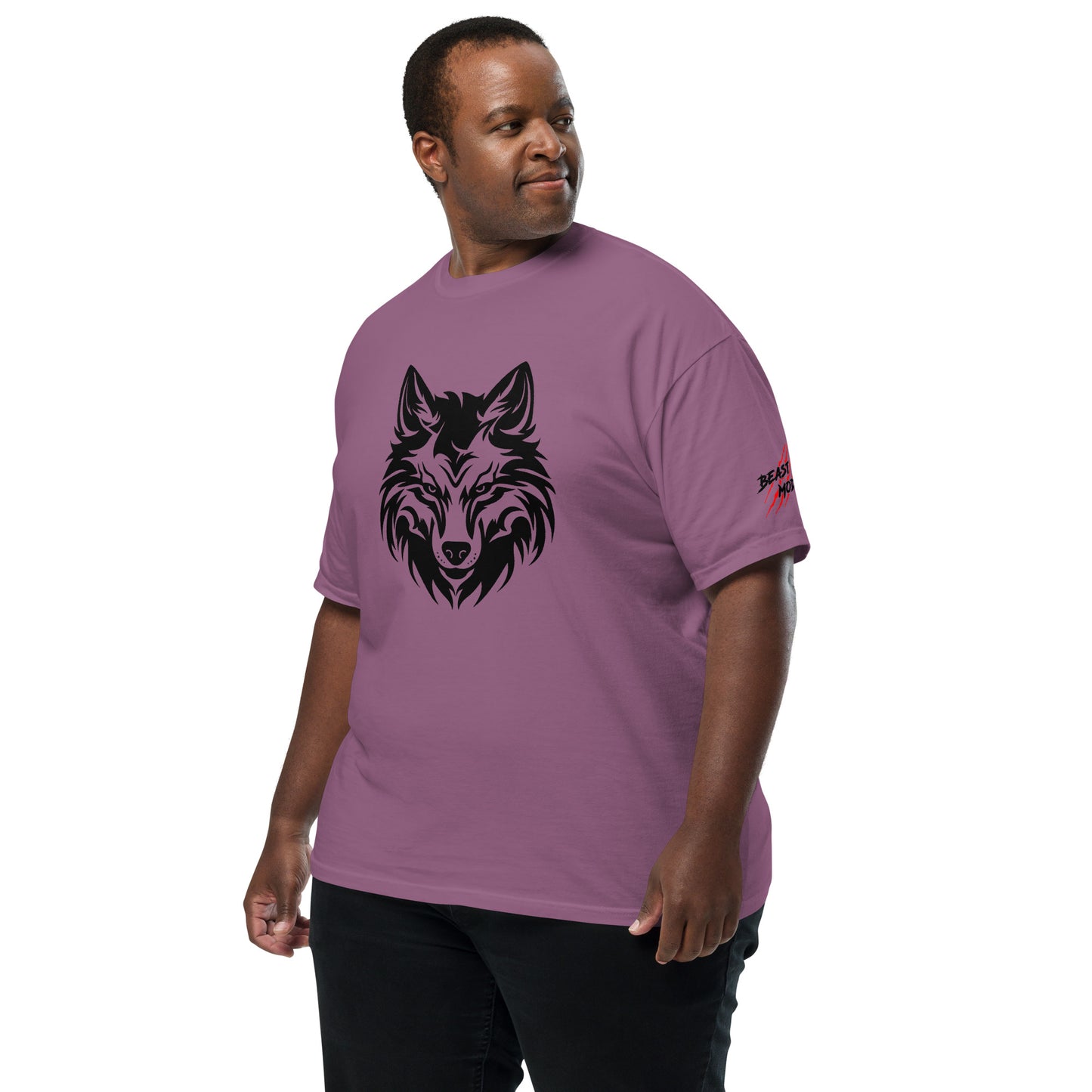 Beast Mode Wolf Unisex Garment-Dyed Heavyweight T-shirt