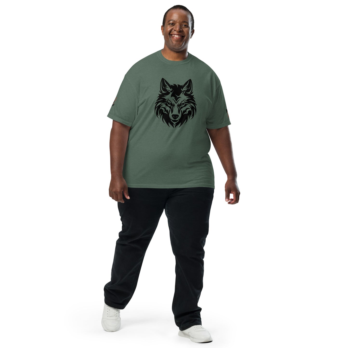 Beast Mode Wolf Unisex Garment-Dyed Heavyweight T-shirt