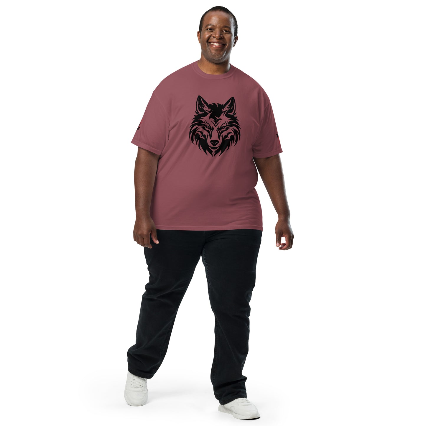 Beast Mode Wolf Unisex Garment-Dyed Heavyweight T-shirt