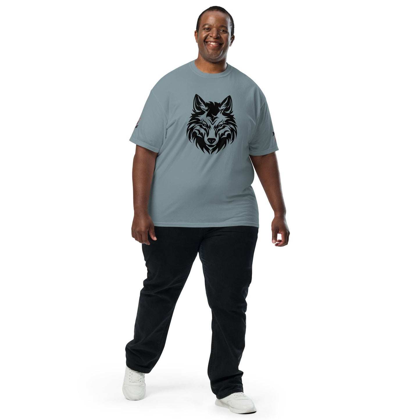 Beast Mode Wolf Unisex Garment-Dyed Heavyweight T-shirt
