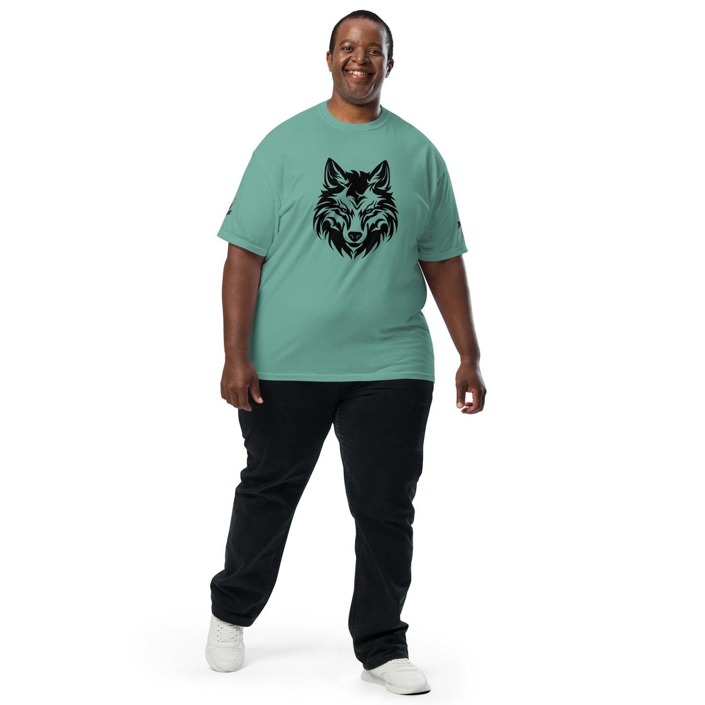 Beast Mode Wolf Unisex Garment-Dyed Heavyweight T-shirt