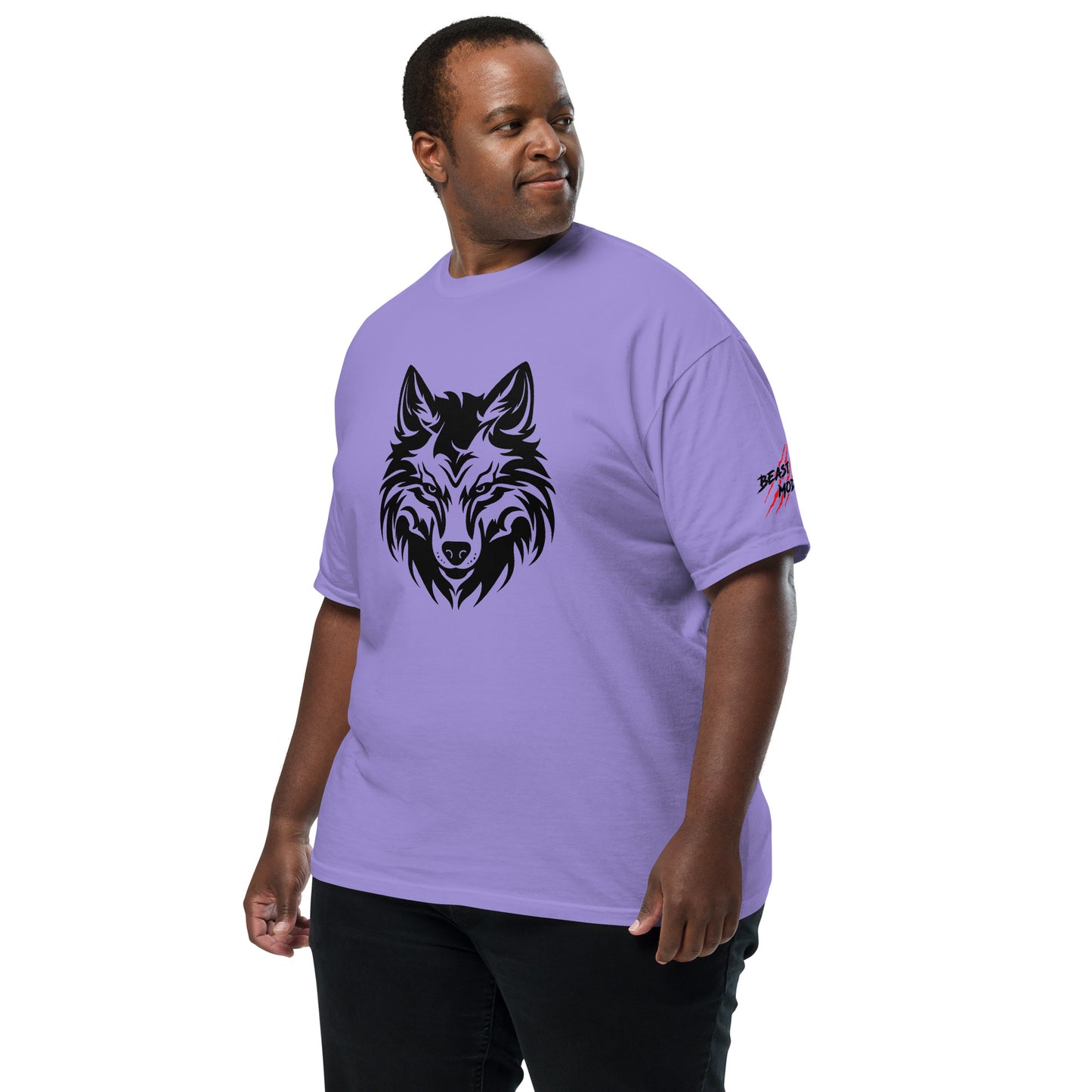 Beast Mode Wolf Unisex Garment-Dyed Heavyweight T-shirt