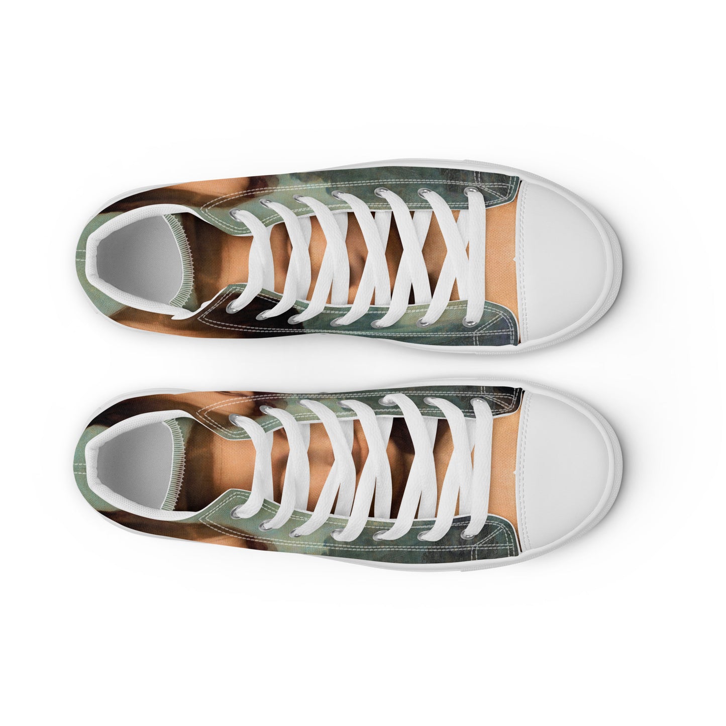 Mona Lisa Women’s High Top Canvas Shoes