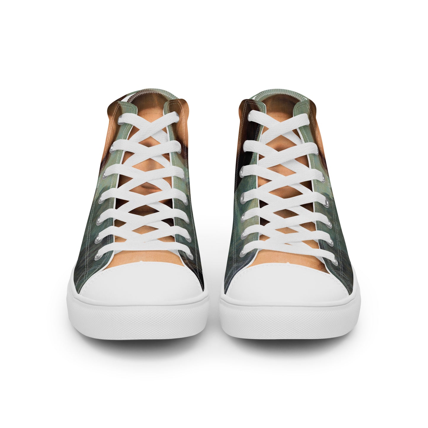 Mona Lisa Women’s High Top Canvas Shoes