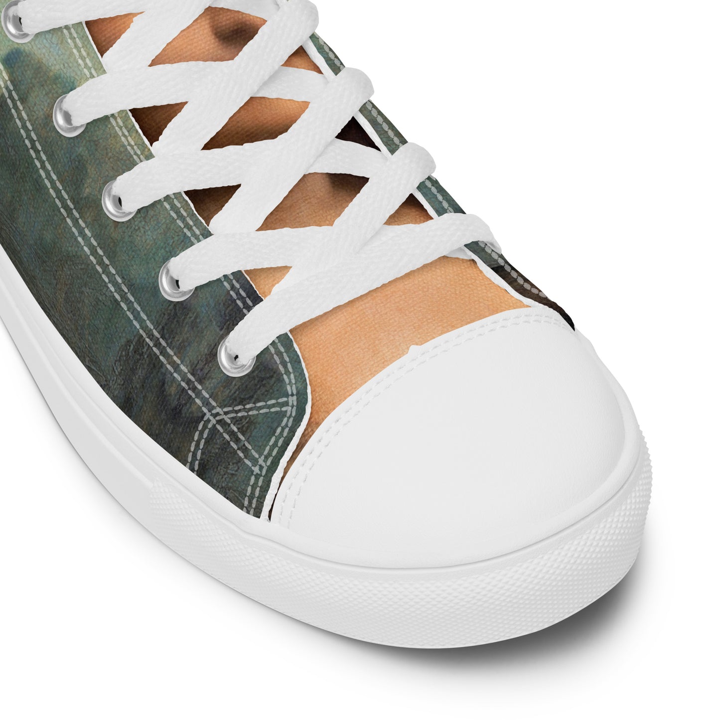 Mona Lisa Women’s High Top Canvas Shoes