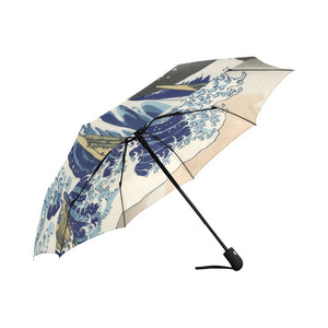 Great Wave Automatic Foldable Umbrella