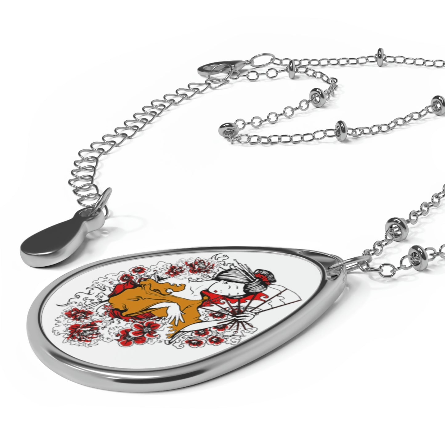Geisha Oval Necklace