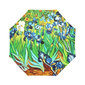 Irises Automatic Foldable Umbrella