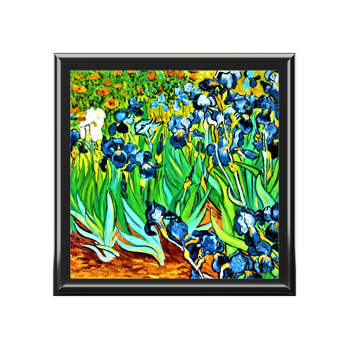 Irises by van Gogh Jewelry Box