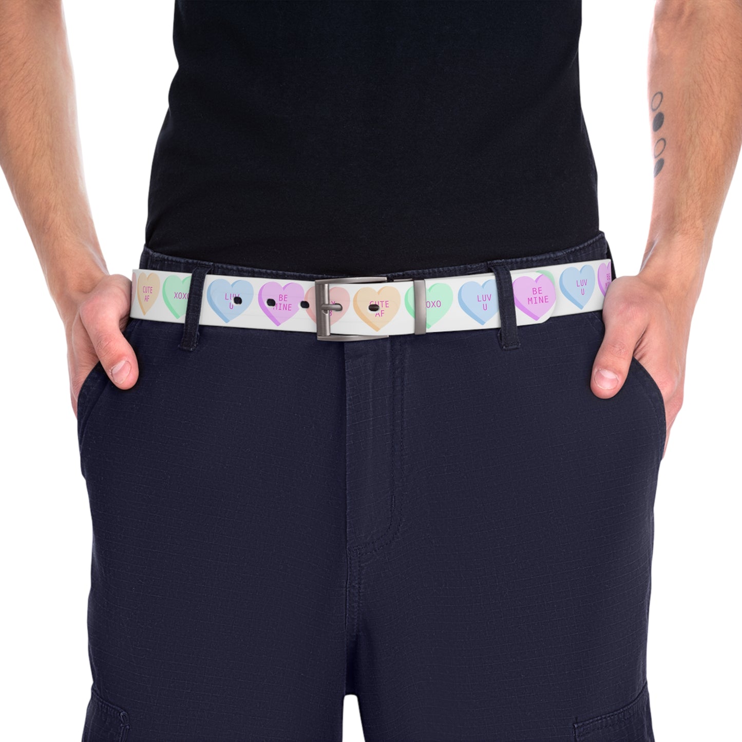 Valentine Candy Hearts Belt