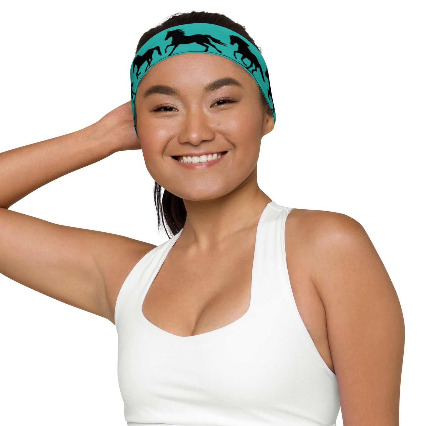 Running Horses Headband