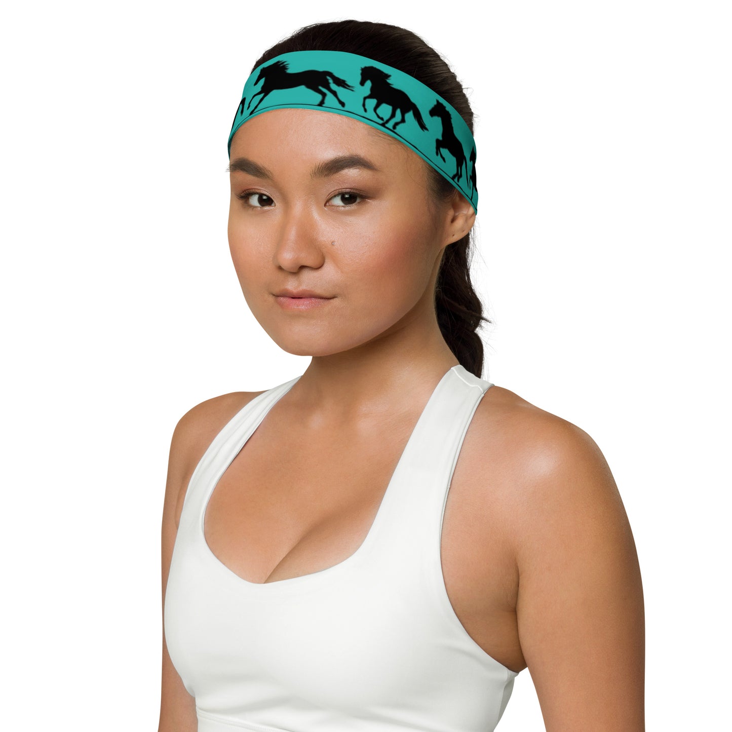 Running Horses Headband