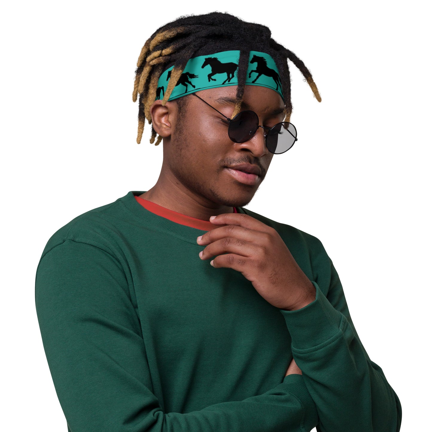 Running Horses Headband
