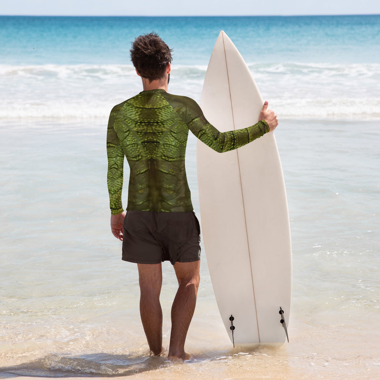 Creature From The Black Lagoon Inspired Men's Rash Guard