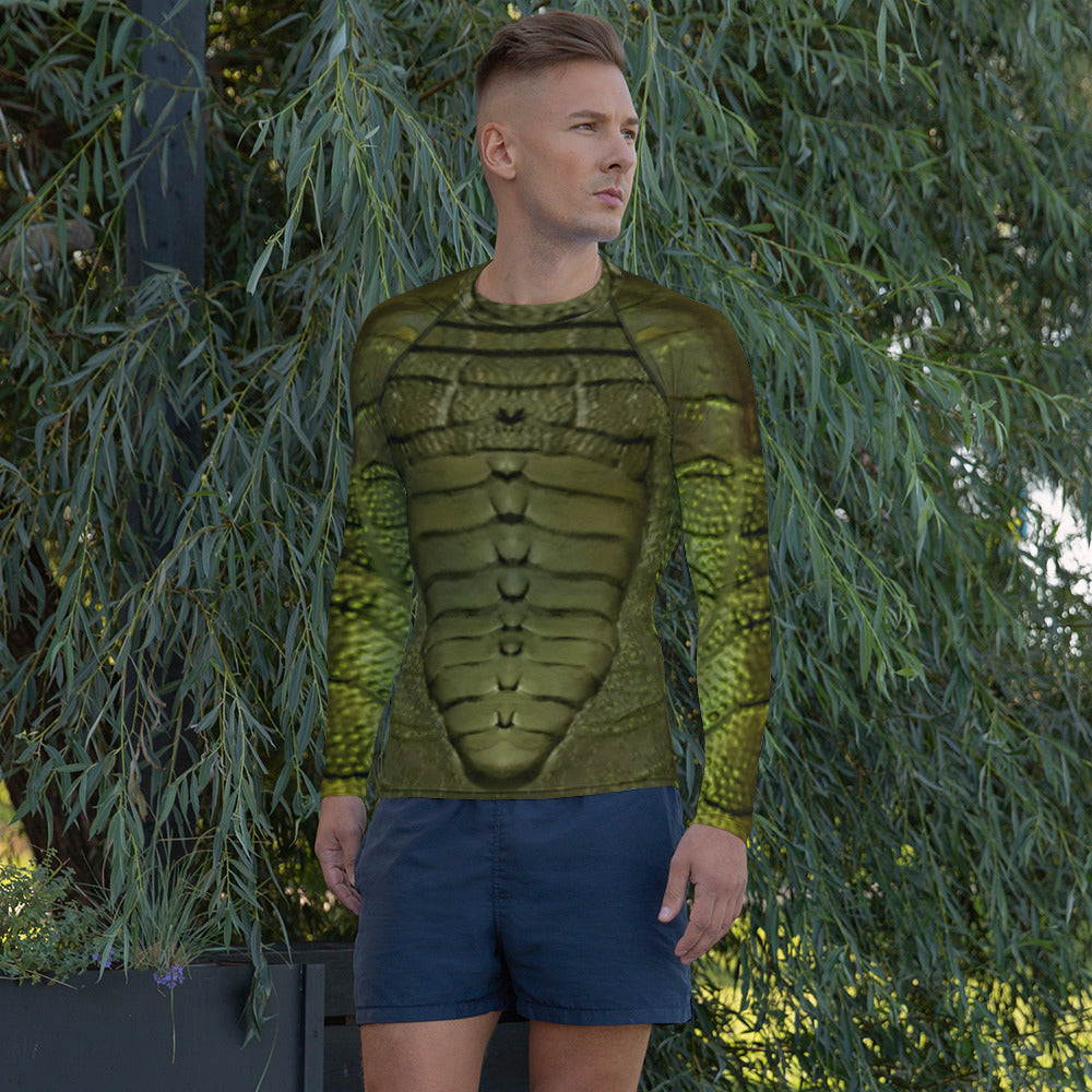 Creature From The Black Lagoon Inspired Men's Rash Guard
