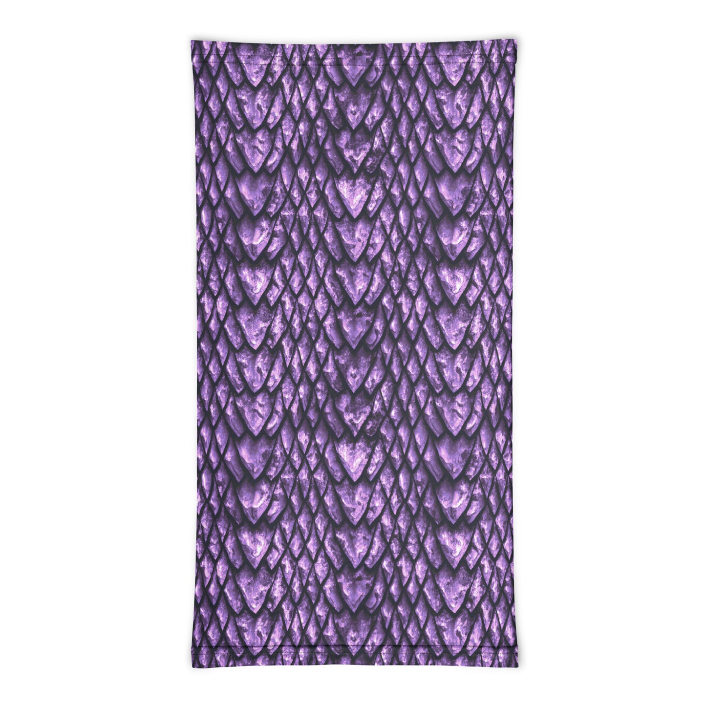 Amethyst Dragon Scale Neck Gaiter