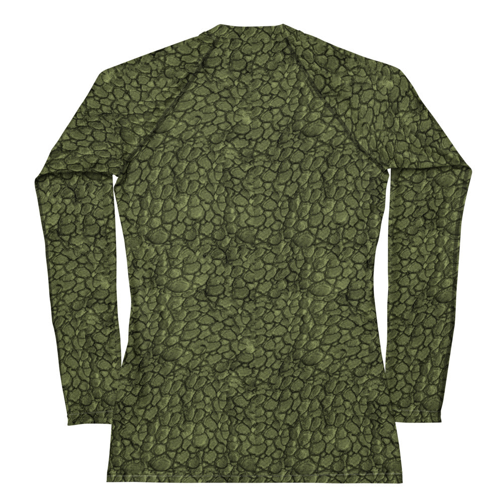 Scaly Monster Women's Rash Guard