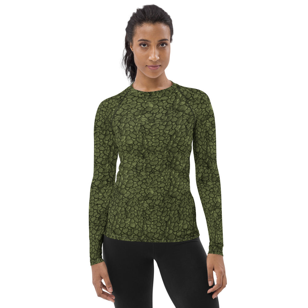 Scaly Monster Women's Rash Guard