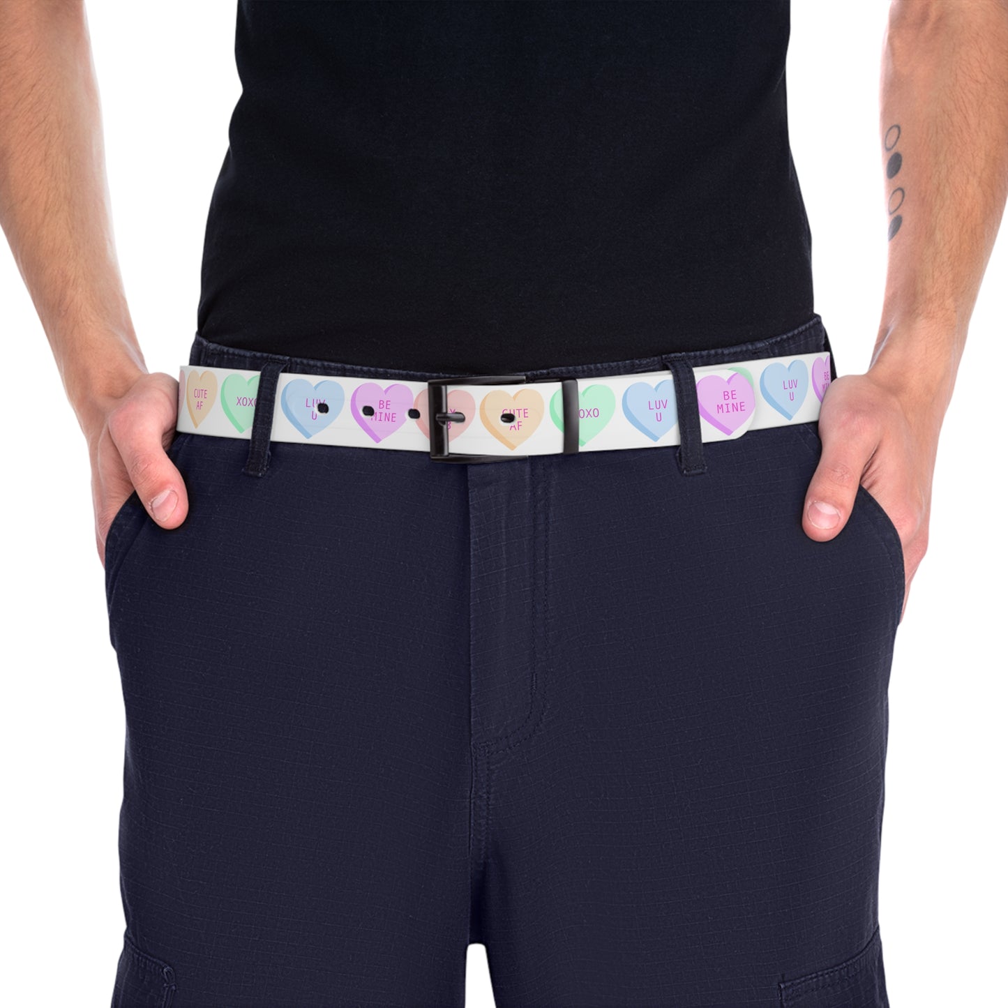 Valentine Candy Hearts Belt