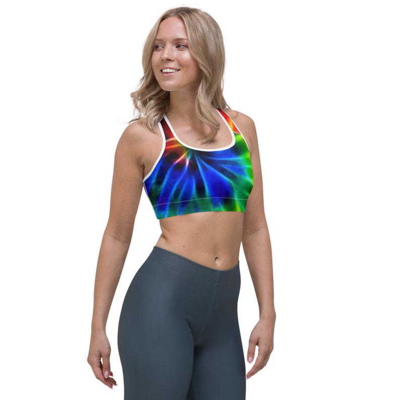 Tie Dye Sports Bra