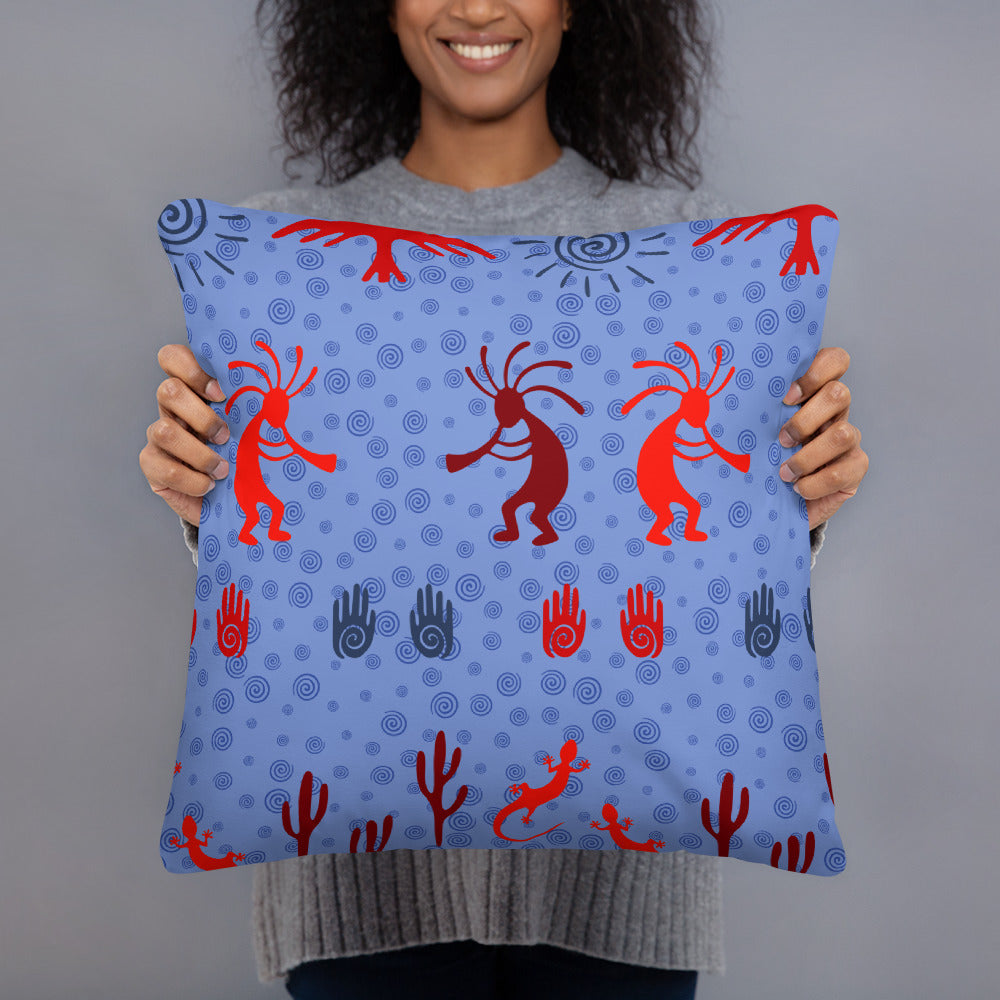 Dancing Kokopelli Pillow
