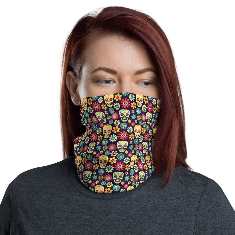Sugar Skulls Neck Gaiter