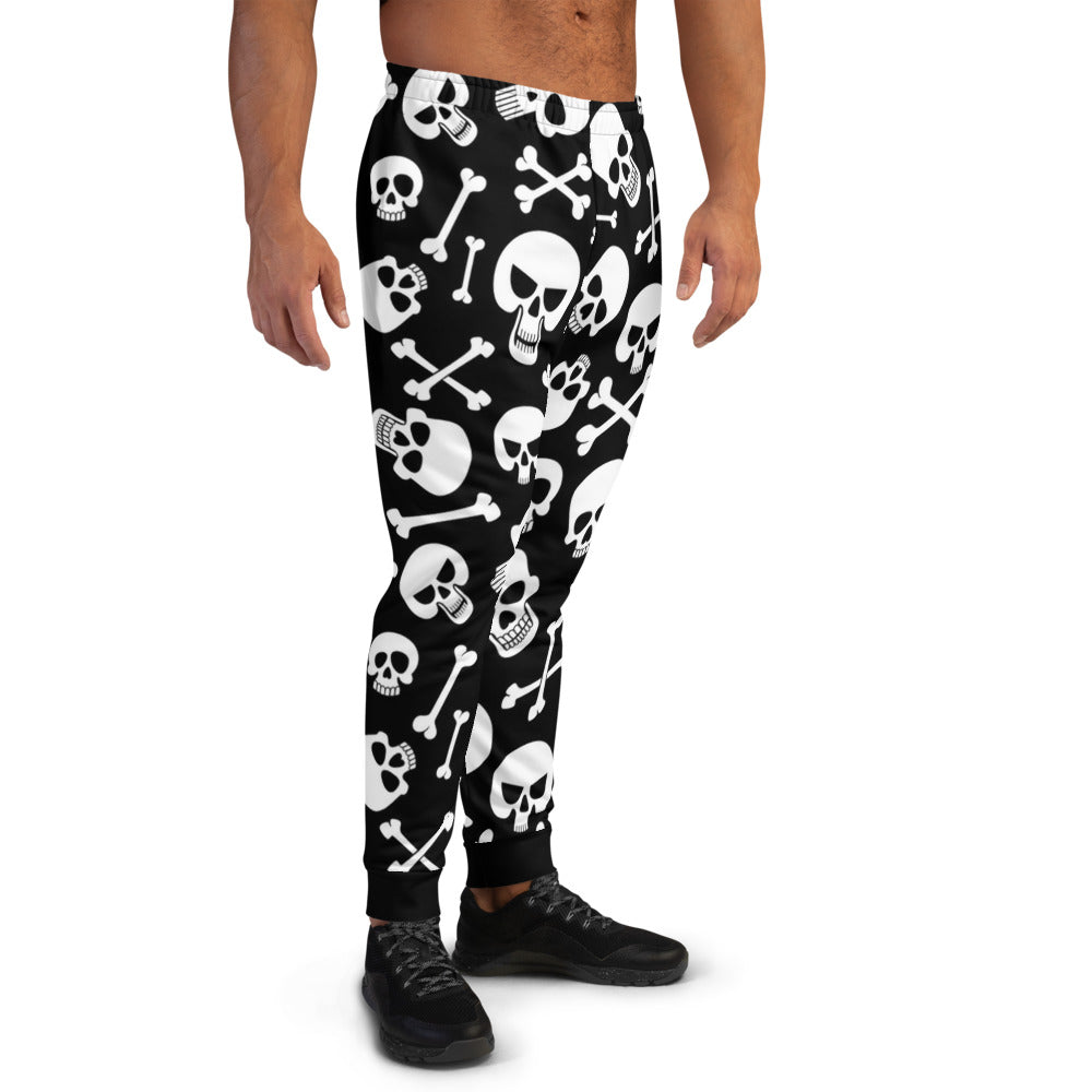 Men's Skulls and Crossbones Slim Fit Joggers – Stonecrowe Trading Co.