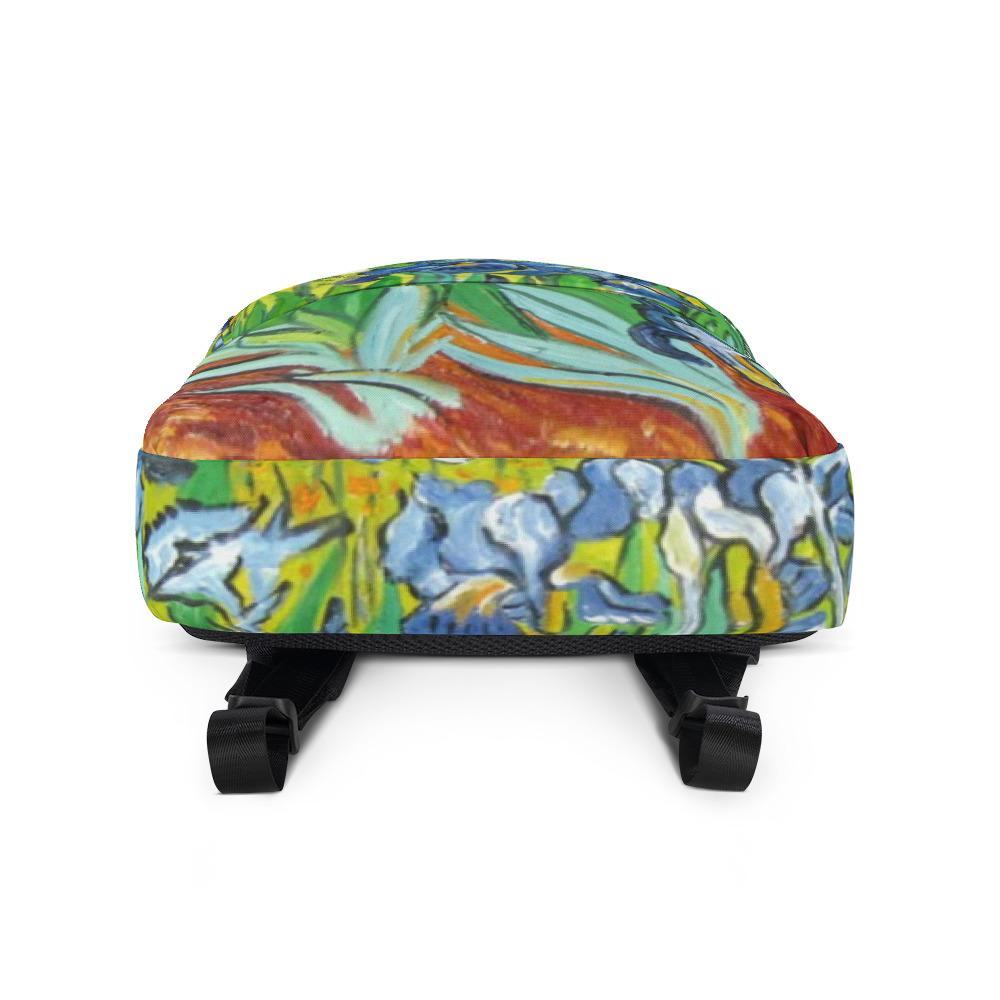 Irises Water-Resistant Backpack