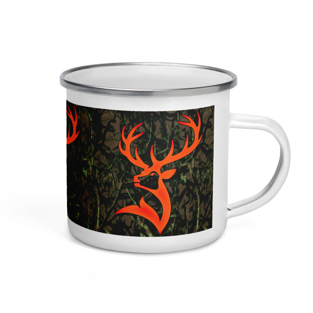 Big Buck Enamel Camp Mug