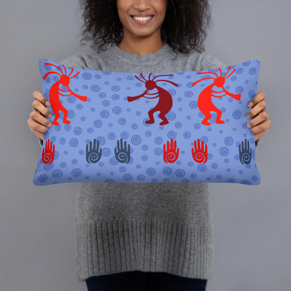 Dancing Kokopelli Pillow