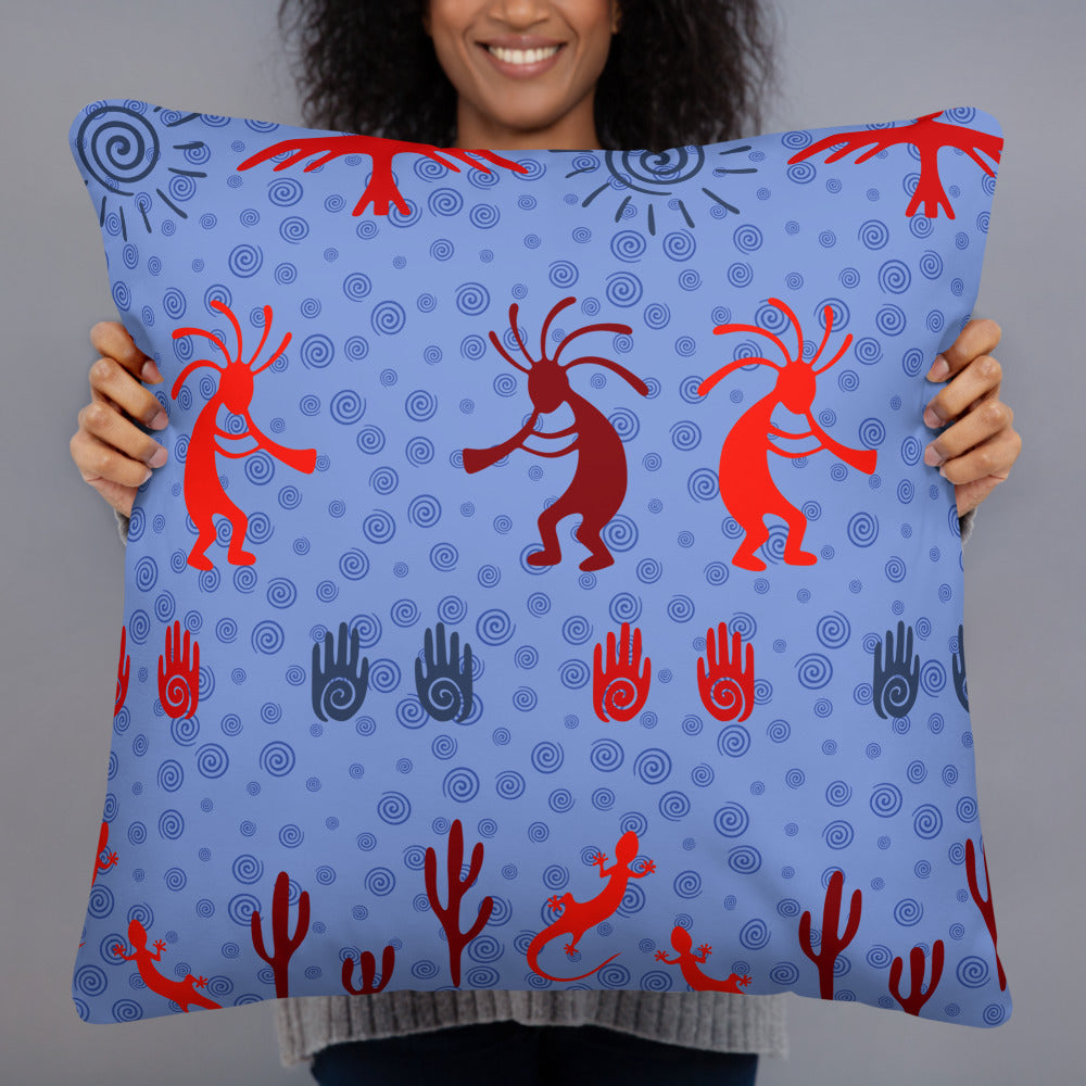 Dancing Kokopelli Pillow