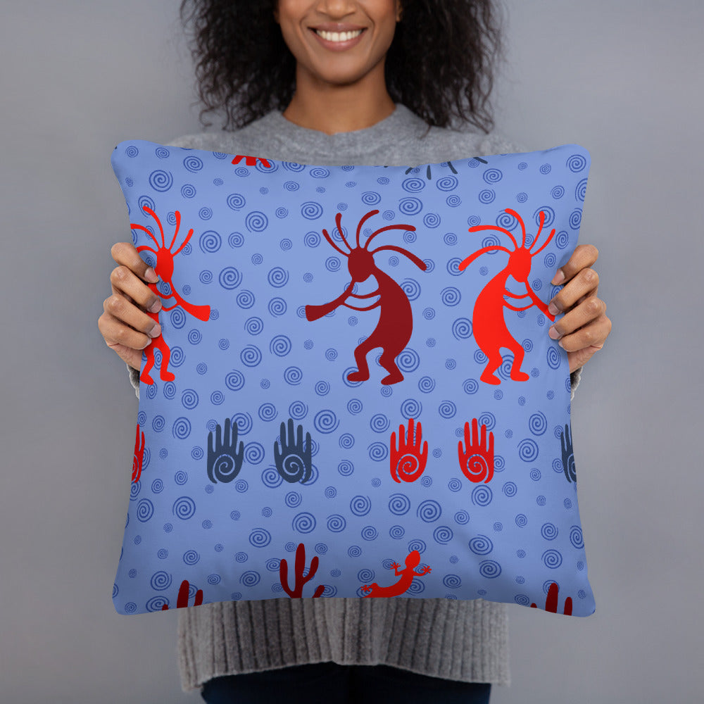 Dancing Kokopelli Pillow