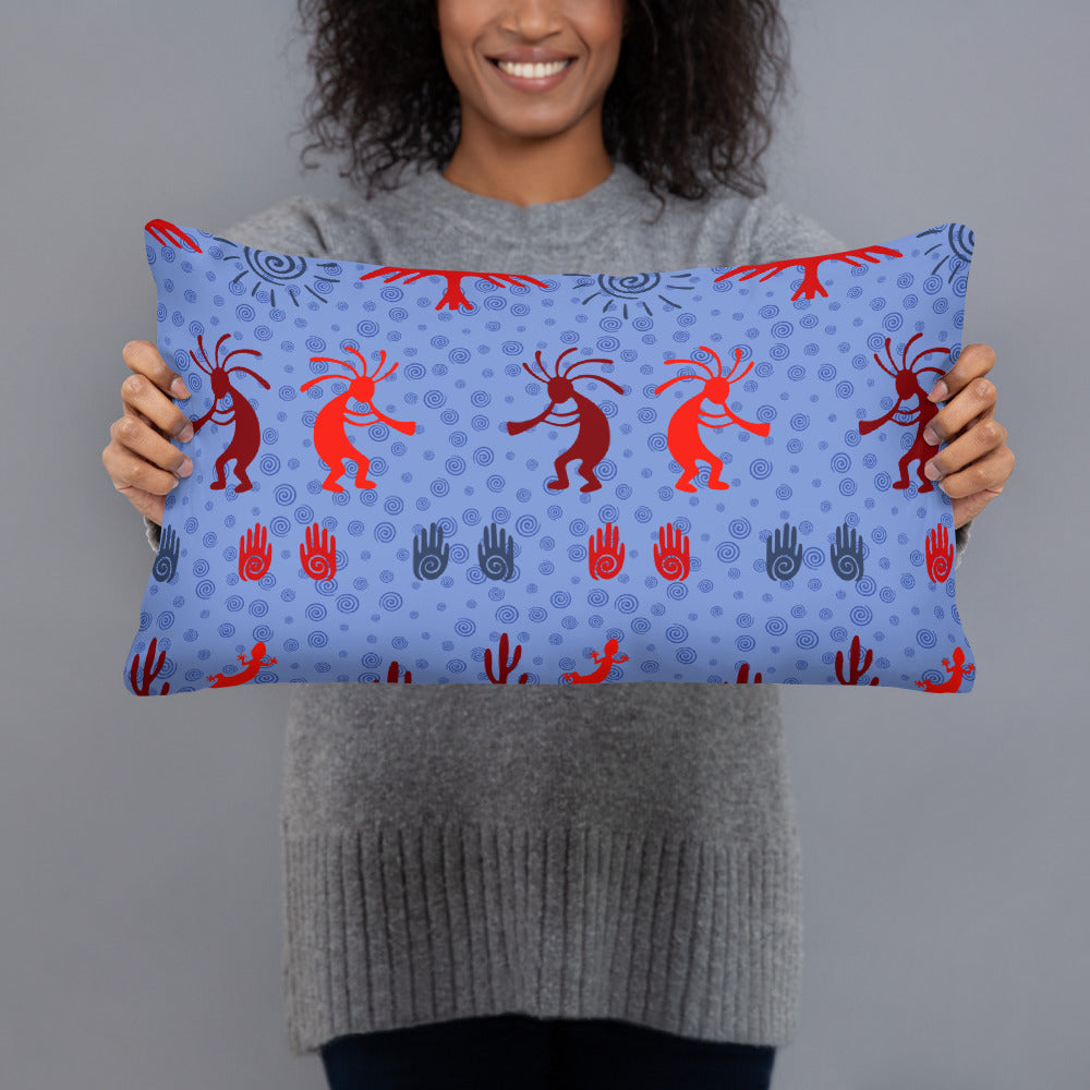Dancing Kokopelli Pillow