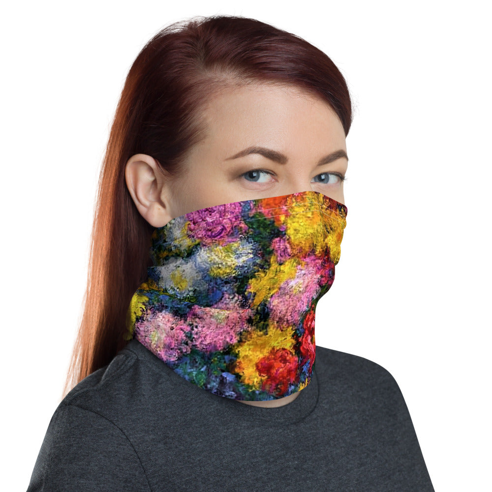 Monet's Carnations Neck Gaiter