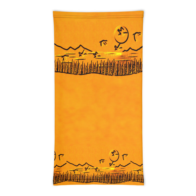 Sunrise In The Rushes Neck Gaiter