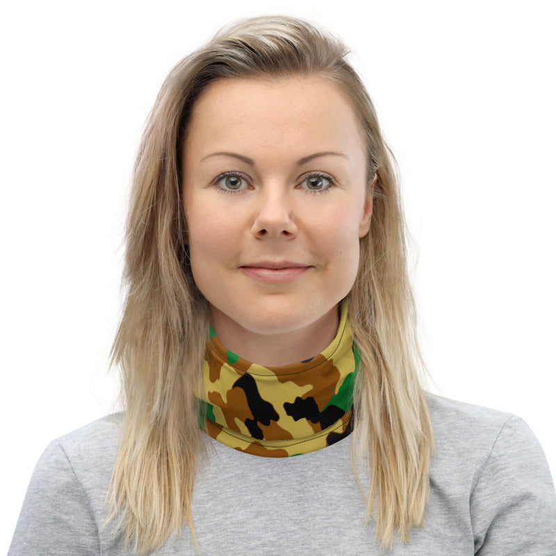 Light Camo Neck Gaiter