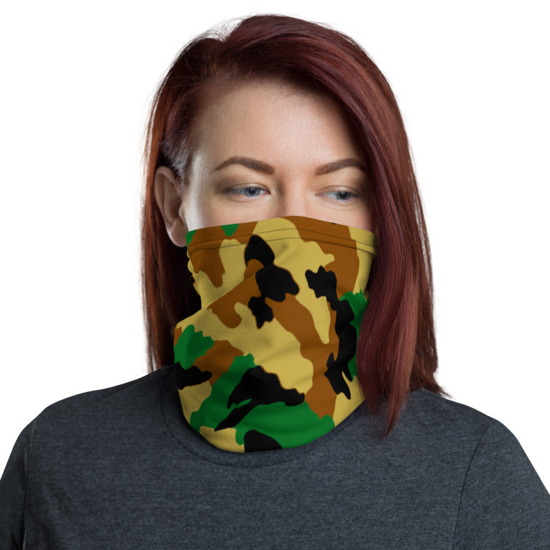 Light Camo Neck Gaiter