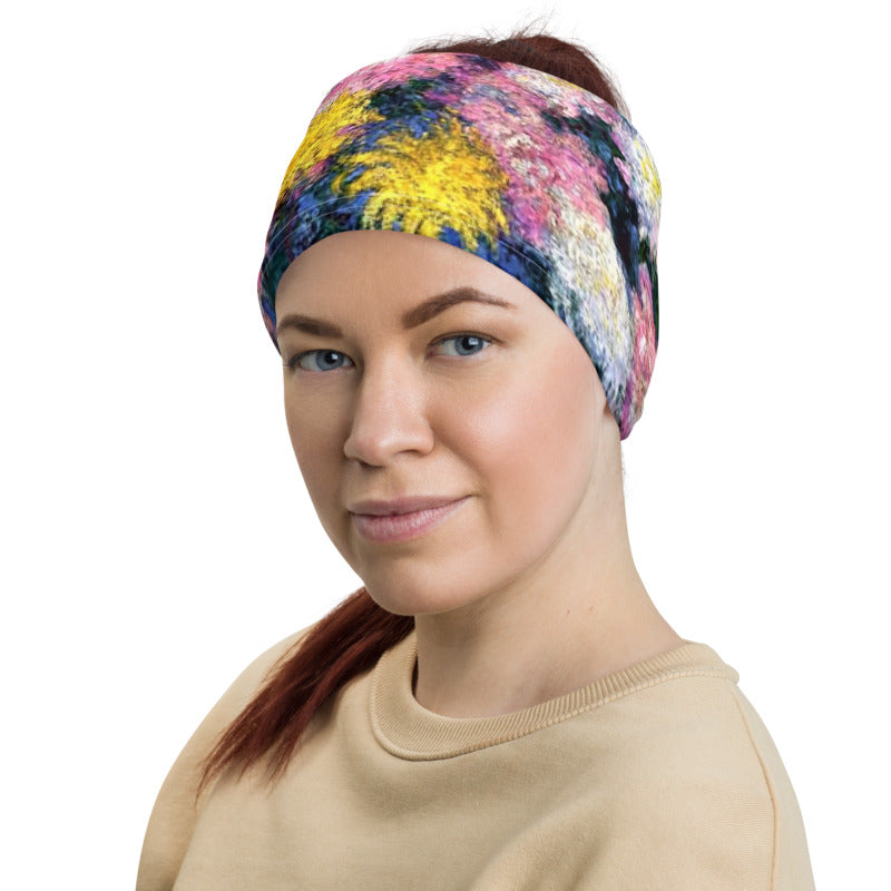 Monet's Carnations Neck Gaiter